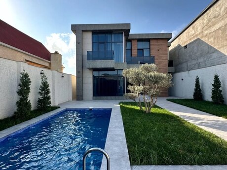 5 otaqlı həyət evi/bağ evi - Mərdəkan q. - 350 m²