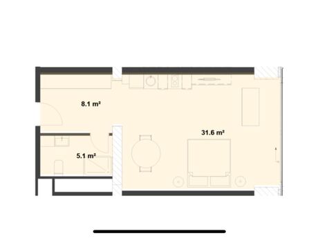 Продаётся 1-комнатная квартира в новостройке, ЖК Sky Park, 52,7 м², 130 254 AZN, фото 3 / 4