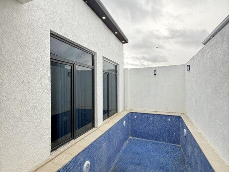 4 otaqlı həyət evi/bağ evi - Mərdəkan q. - 125 m²