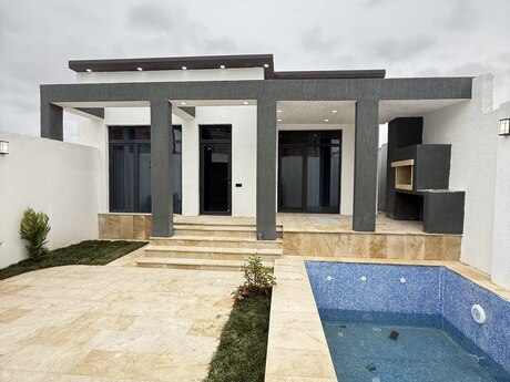 4 otaqlı həyət evi/bağ evi - Mərdəkan q. - 135 m²