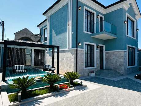 4 otaqlı həyət evi/bağ evi - Mərdəkan q. - 300 m²