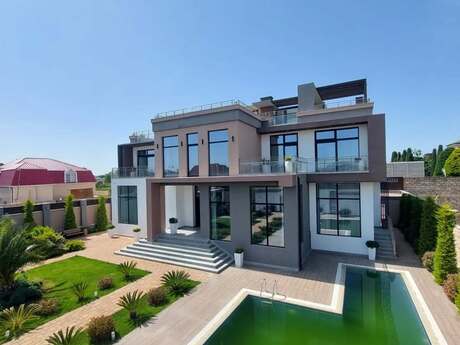 5 otaqlı həyət evi/bağ evi - Mərdəkan q. - 500 m²