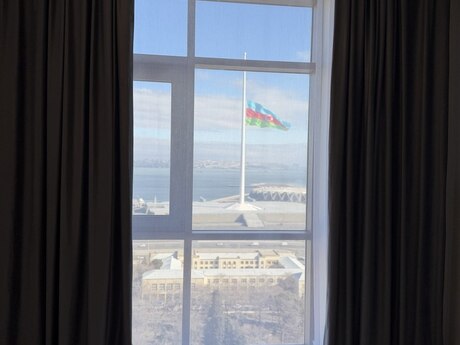 Объявление №5825941 - Баку, пос. Баилова, 2-комн., 77 м², 15/18 этаж