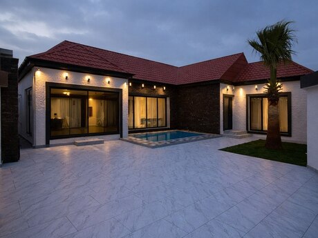 4 otaqlı həyət evi/bağ evi - Şüvəlan q. - 160 m²