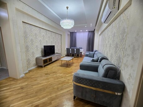 3 otaqlı yeni tikili - Nəriman Nərimanov m. - 120 m²