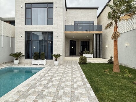 5 otaqlı həyət evi/bağ evi - Mərdəkan q. - 280 m²