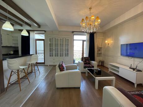 2 otaqlı yeni tikili - Ağ şəhər q. - 75 m²