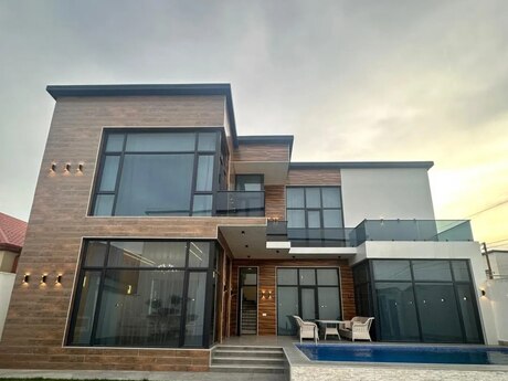 4 otaqlı həyət evi/bağ evi - Mərdəkan q. - 400 m²