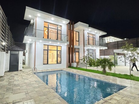 5 otaqlı həyət evi/bağ evi - Buzovna q. - 400 m²