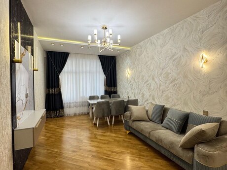 2 otaqlı yeni tikili - Həzi Aslanov m. - 90 m²