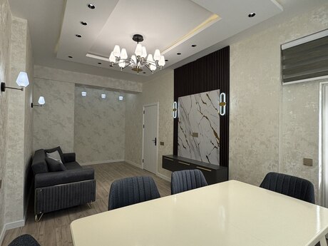 2 otaqlı yeni tikili - Həzi Aslanov m. - 85 m²