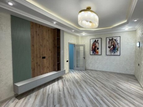 3 otaqlı yeni tikili - Həzi Aslanov m. - 87 m²