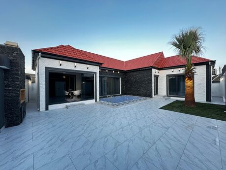 4 otaqlı həyət evi/bağ evi - Mərdəkan q. - 160 m²