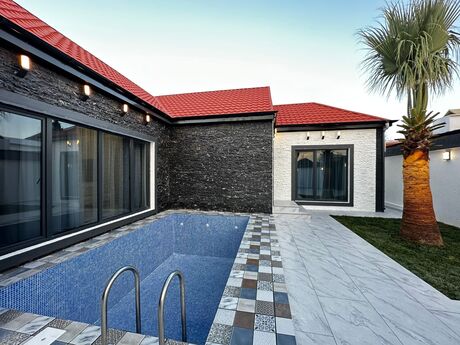4 otaqlı həyət evi/bağ evi - Mərdəkan q. - 160 m²