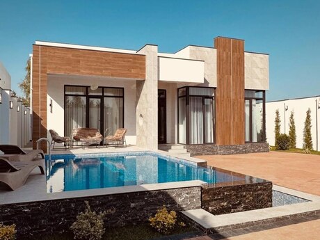 4 otaqlı həyət evi/bağ evi - Mərdəkan q. - 180 m²