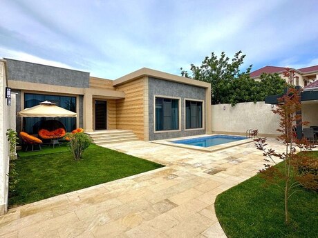 4 otaqlı həyət evi/bağ evi - Mərdəkan q. - 180 m²
