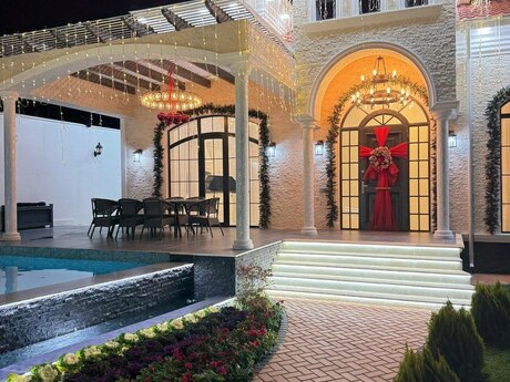 5 otaqlı həyət evi/bağ evi - Mərdəkan q. - 280 m²