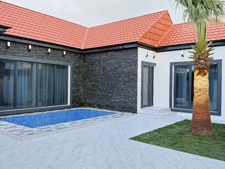 4 otaqlı həyət evi/bağ evi - Şüvəlan q. - 160 m²