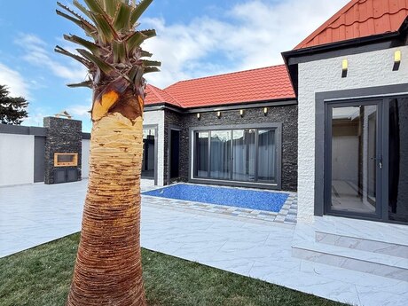 4 otaqlı həyət evi/bağ evi - Şüvəlan q. - 160 m²