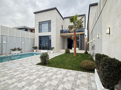 5 otaqlı həyət evi/bağ evi - Mərdəkan q. - 280 m²
