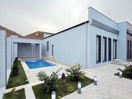 4 otaqlı həyət evi/bağ evi - Şüvəlan q. - 160 m²