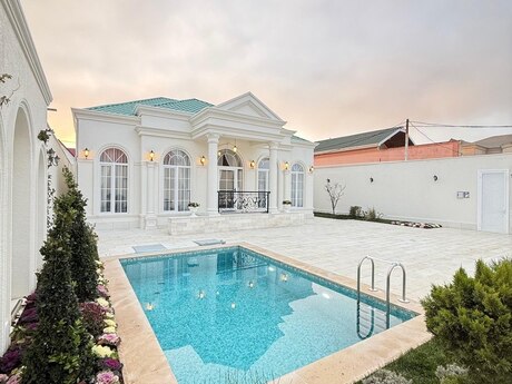 4 otaqlı həyət evi/bağ evi - Mərdəkan q. - 130 m²