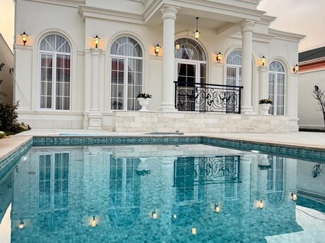 4 otaqlı həyət evi/bağ evi - Mərdəkan q. - 130 m²