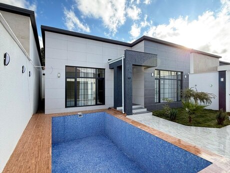4 otaqlı həyət evi/bağ evi - Mərdəkan q. - 160 m²