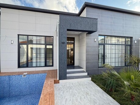 4 otaqlı həyət evi/bağ evi - Mərdəkan q. - 160 m²