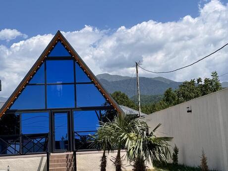 4 otaqlı həyət evi/bağ evi - Qəbələ - 125 m²