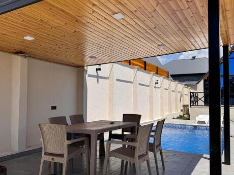 4 otaqlı həyət evi/bağ evi - Qəbələ - 125 m²