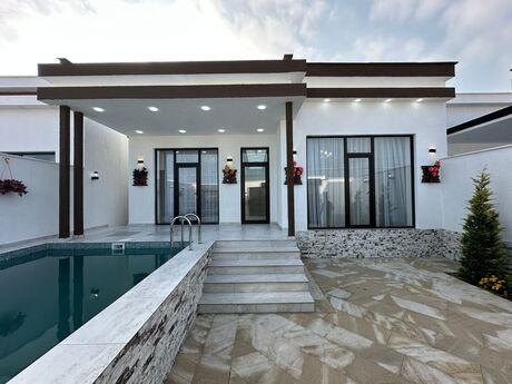 4 otaqlı həyət evi/bağ evi - Şüvəlan q. - 124 m²
