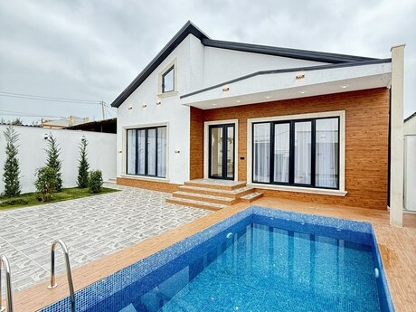 4 otaqlı həyət evi/bağ evi - Şüvəlan q. - 150 m²
