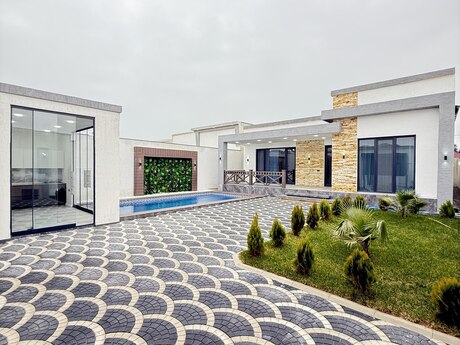 4 otaqlı həyət evi/bağ evi - Şüvəlan q. - 160 m²