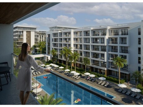 1 otaqlı yeni tikili - Nardaran q. - 57.4 m²
