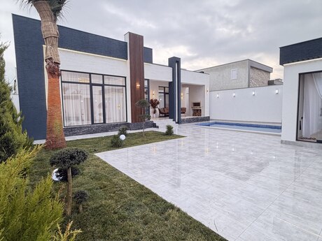 4 otaqlı həyət evi/bağ evi - Mərdəkan q. - 180 m²