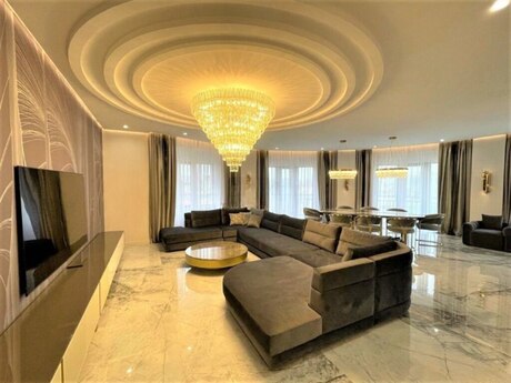 5 otaqlı yeni tikili - Ağ şəhər q. - 214 m²