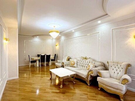 4 otaqlı yeni tikili - Qara Qarayev m. - 135 m²