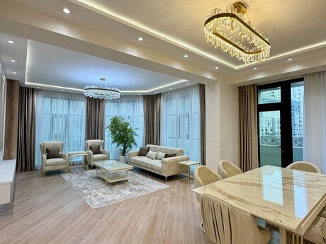 3 otaqlı yeni tikili - Nəsimi r. - 141 m²