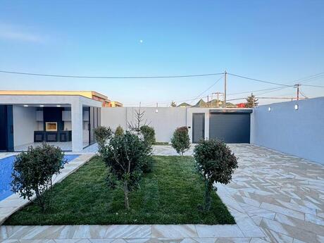 4 otaqlı həyət evi/bağ evi - Mərdəkan q. - 190 m²
