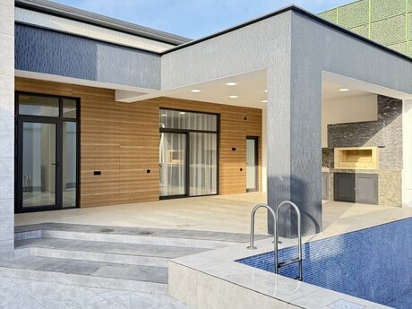 4 otaqlı həyət evi/bağ evi - Mərdəkan q. - 160 m²