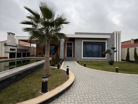 4 otaqlı həyət evi/bağ evi - Mərdəkan q. - 240 m²