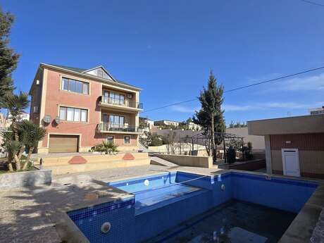4 otaqlı həyət evi/bağ evi - Badamdar q. - 500 m²