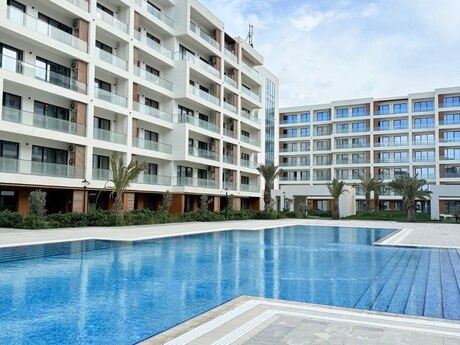 1 otaqlı yeni tikili - Nardaran q. - 58 m²