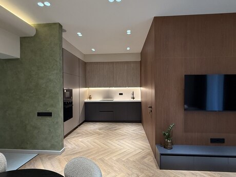 2 otaqlı yeni tikili - Şah İsmayıl Xətai m. - 69 m²