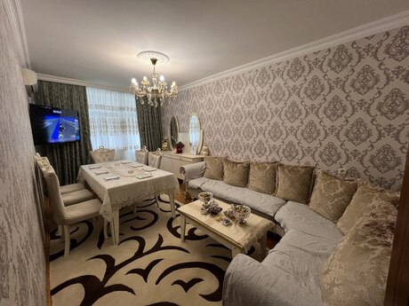 4 otaqlı köhnə tikili - Həzi Aslanov m. - 100 m²
