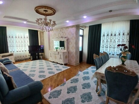3 otaqlı yeni tikili - Həzi Aslanov m. - 120 m²
