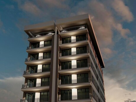4 otaqlı yeni tikili - Ağ şəhər q. - 194 m²