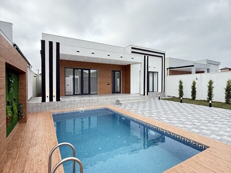 4 otaqlı həyət evi/bağ evi - Şüvəlan q. - 160 m²