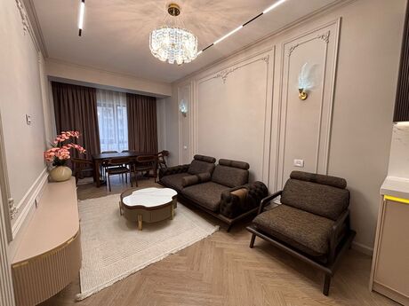 3 otaqlı yeni tikili - Şah İsmayıl Xətai m. - 91 m²